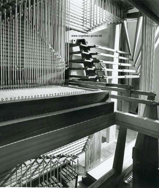 Orgelbau Groß - Orgel von innen